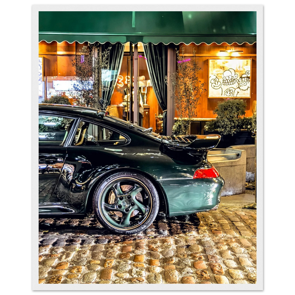 Porsche 911 at Soho fine art print by Londoner Cars, view 6
