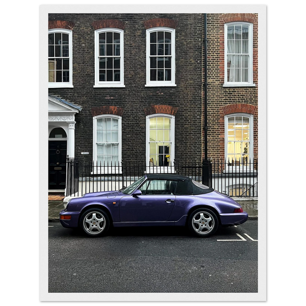 Porsche 911 at Holborn fine art print by Londoner Cars, view 3