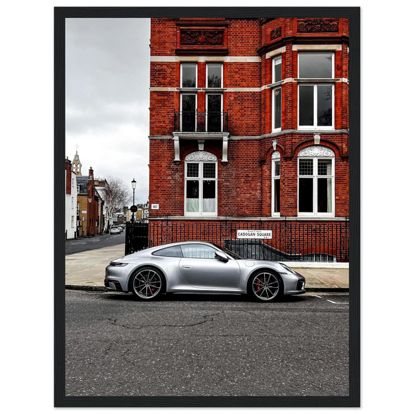 Porsche 911 at Cadogan Square fine art print by Londoner Cars, view 6