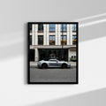  Porsche 911 fine art print photographed on Savile Row, London
