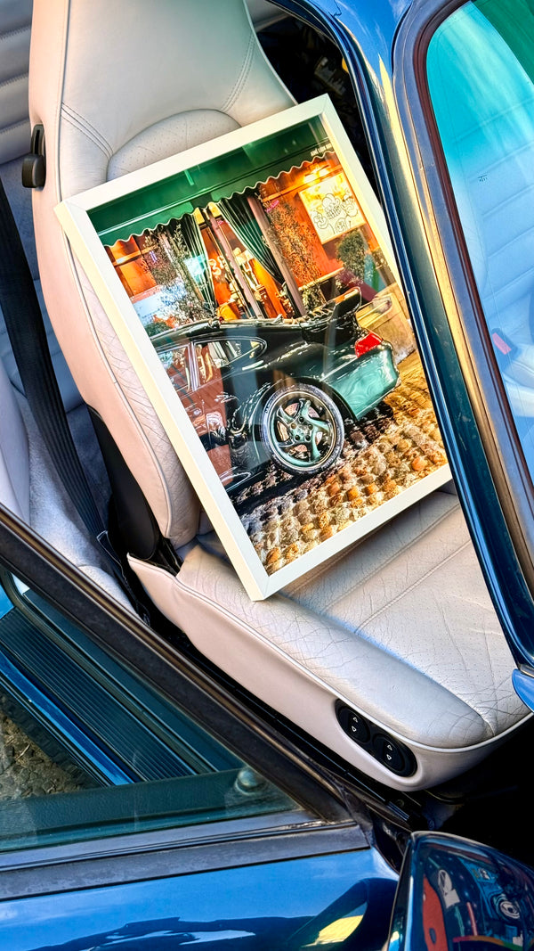 Porsche 911 at Soho fine art print by Londoner Cars, view 5