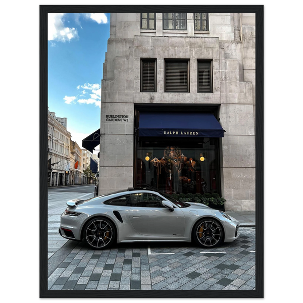 Porsche 911 Turbo S in London fine art print by Londoner Cars, view 5